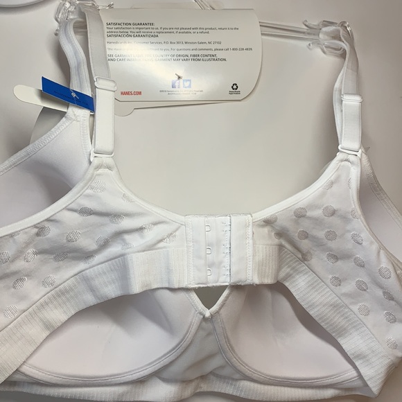New, Hanes ultimate all day comfort wire free bra - Picture 3 of 5